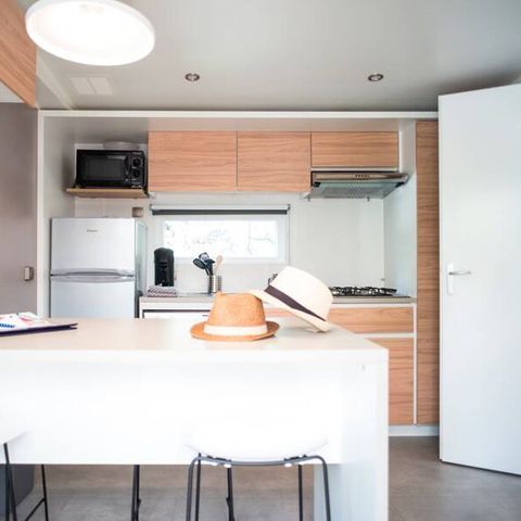 MOBILE HOME 4 people - Mobile-home | Ultimate | 2 Bedrooms | 4 Pers. | Raised terrace | 2 bathrooms | Air-con.