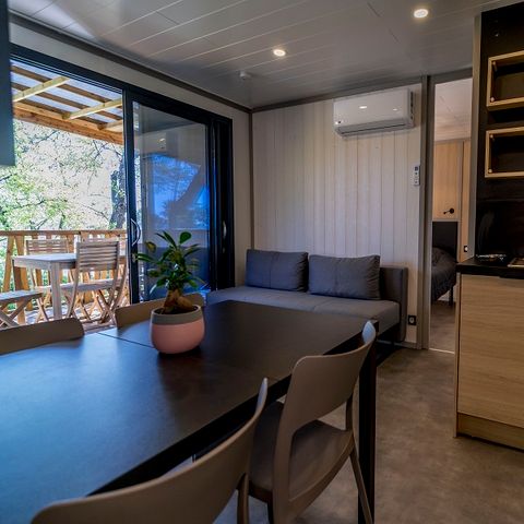 Mobile home 7 persons - Lodge Prestige Pilotis Sea View 7 Pers.