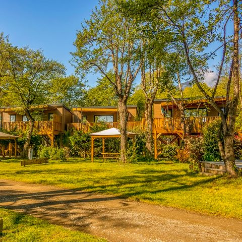 Mobile home 7 persons - Lodge Prestige Pilotis Sea View 7 Pers.