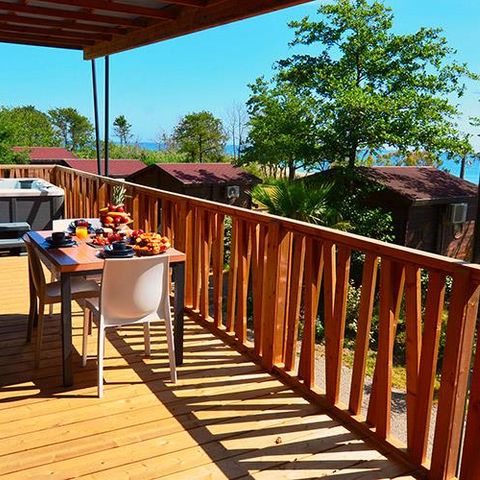 CHALET 7 people - Lodge Prestige Pilotis Front de mer 3 bedrooms 7 Pers.