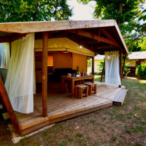 Tent 5 persons - Tent Lodge Riada 5p 2Ch - without sanitary facilities