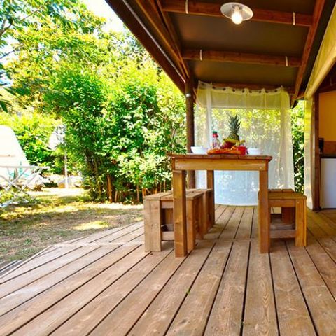 Tent 5 persons - Tent Lodge Riada 5p 2Ch - without sanitary facilities