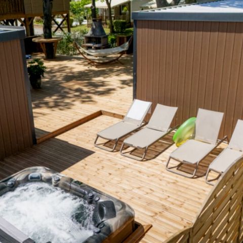 Mobile home 10 persons - Cottage Premium Tribu SPA 10P 5CH
