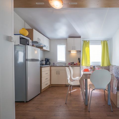MOBILE HOME 6 people - Mobile-home | Comfort XL | 3 Bedrooms | 6 Pers | Raised terrace | Air conditioning | TV