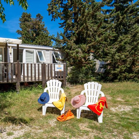 MOBILE HOME 6 people - Mobile-home | Comfort | 3 Bedrooms | 6 Pers. | Raised terrace | Air conditioning