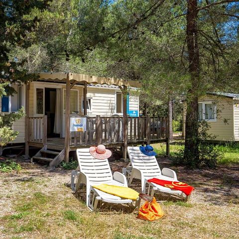 MOBILE HOME 6 people - Comfort | 3 Bedrooms | 6 Pers | Raised terrace | Air conditioning | TV