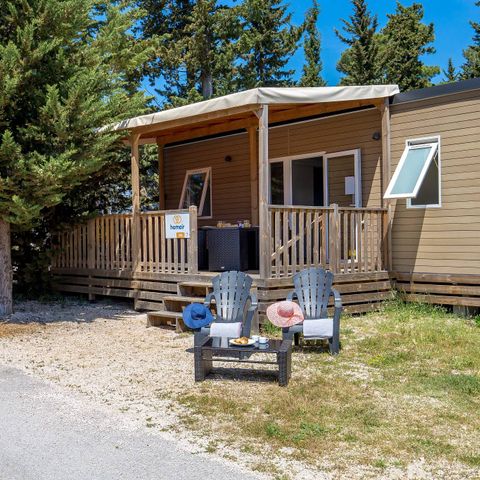 MOBILE HOME 6 people - Mobile-home | Comfort | 3 Bedrooms | 6 Pers. | Terrace Lounge | Clim.
