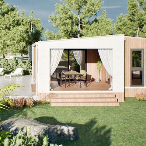 VILLA 4 people - Premium Beachfront Glamping Villa with Private Pool