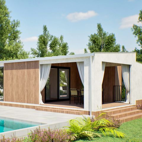VILLA 4 people - Premium Beachfront Glamping Villa with Private Pool