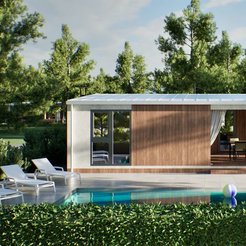 VILLA 4 people - Premium Beachfront Glamping Villa with Private Pool