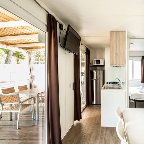 MOBILE HOME 6 people - Grand Premium Three-Bedroom Camping Home 6+1