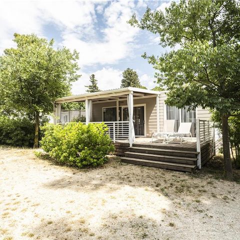 MOBILE HOME 6 people - Superior Two-Bedroom Camping Home 4+2