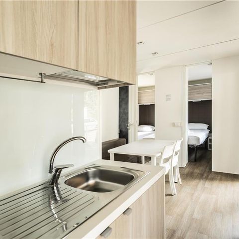MOBILE HOME 7 people - Premium Three-Bedroom Camping Home 6+1
