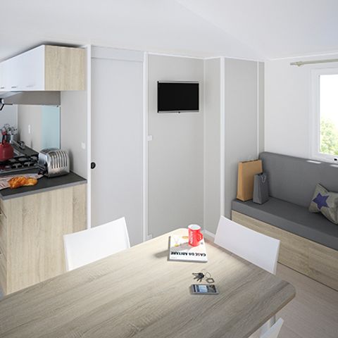 MOBILE HOME 6 people - Mobil Home 3 bed 6 bath Semi-covered terrace Air conditioning TV