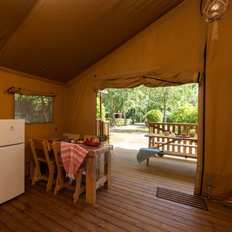 TENT 5 people - 2-bedroom PMR lodge