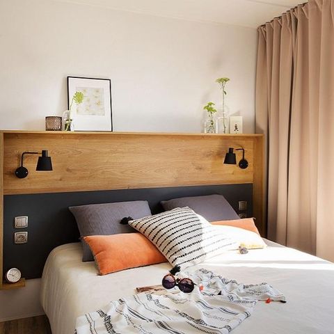 MOBILE HOME 4 people - Moorea 52 m² - 3 rooms - 2 bedrooms - Private Jacuzzi - Air conditioning
