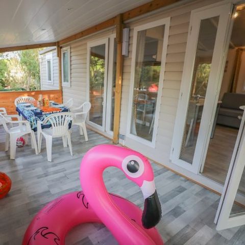 MOBILE HOME 6 people - Bora-Bora - 38m² - 3 bedrooms - air-conditioned
