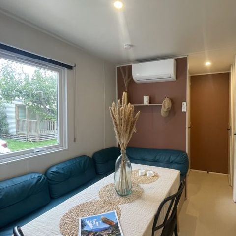 Mobile home 6 persons - Maïao 36 m² - 4 rooms - 3 bedrooms - Air conditioning and TV