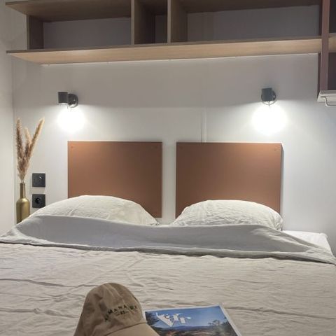 MOBILE HOME 6 people - Maïao 36 m² - 4 rooms - 3 bedrooms - Air conditioning and TV