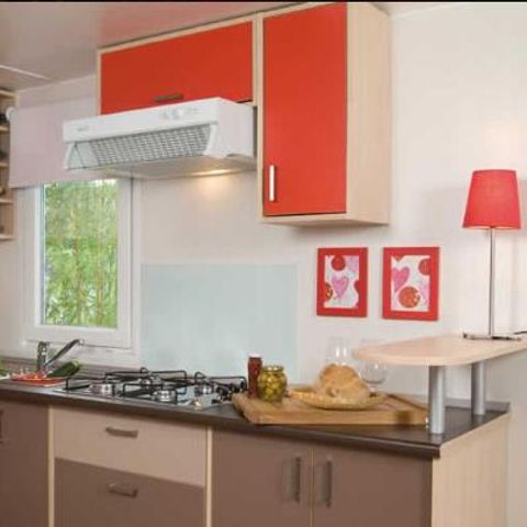 MOBILE HOME 5 people - Spacious 2-bedroom air-conditioned Mobil AZUR (34m²)