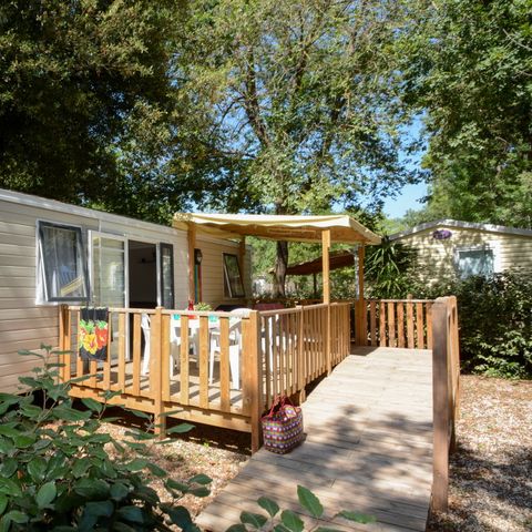 MOBILE HOME 5 people - 2-bedroom air-conditioned mobile home (34m²)