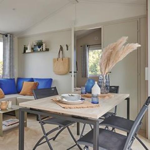 MOBILE HOME 6 people - 3-bedroom air-conditioned mobile home ROMARIN (31m²)