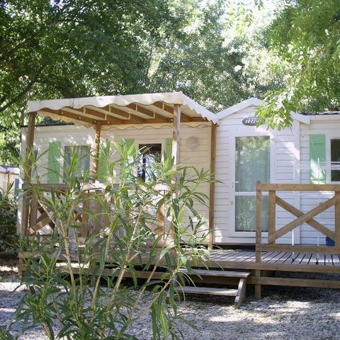 MOBILE HOME 6 people - 3-bedroom air-conditioned mobile home ROMARIN (31m²)