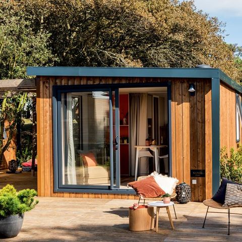 Mobile home 2 persons - 1-bedroom VIP cottage