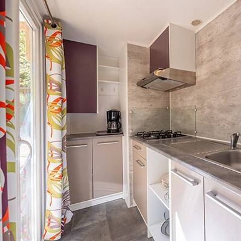 MOBILE HOME 6 people - Mobile-home | Comfort | 2 Bedrooms | 4/6 Pers. | Terrace Single | 1 Bathroom | Air-con.
