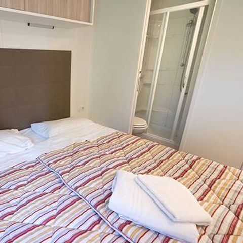 Mobile home 6 persons - Mobile-home | Comfort | 2 Bedrooms | 4/6 Pers. | Terrace Single | 1 Bathroom | Air-con.