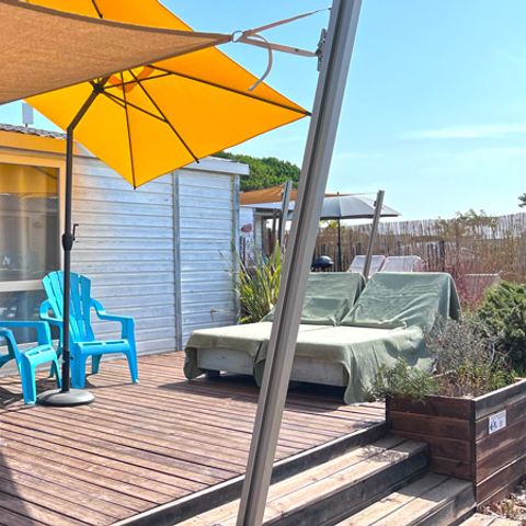 Mobile home 4 persons - Loggia - 25m² - 2 bedrooms - air-conditioned