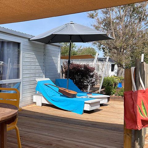 MOBILE HOME 6 people - Loggia - 32m² - 3 bedrooms - air-conditioned