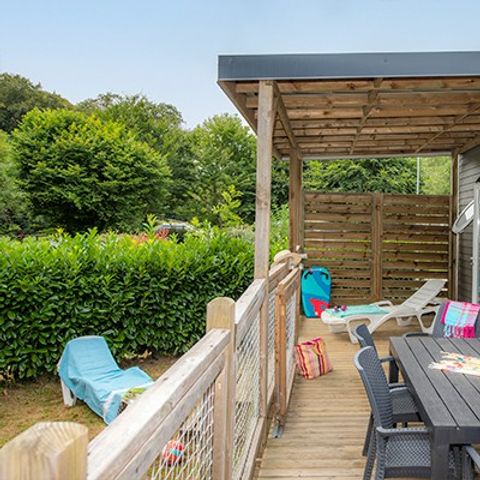 Mobile home 6 persons - Mobile-home | Comfort XL | 3 Bedrooms | 6 Pers. | Raised terrace | Air conditioning