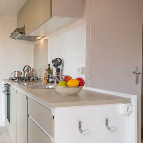 Mobile home 6 persons - Comfort XL | 3 Bedrooms | 6 Pers | Raised terrace | Air conditioning