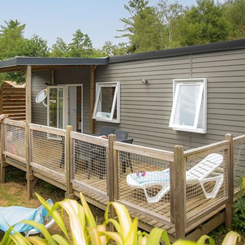 Mobile home 6 persons - Mobile-home | Comfort XL | 3 Bedrooms | 6 Pers. | Raised terrace | Air conditioning