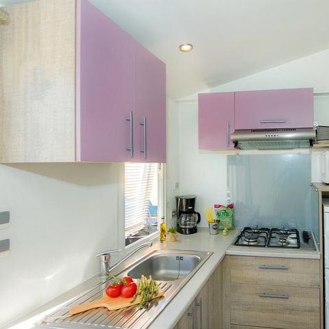 Mobile home 4 persons - Classic XL | 2 Bedrooms | 4 Pers. | Raised terrace