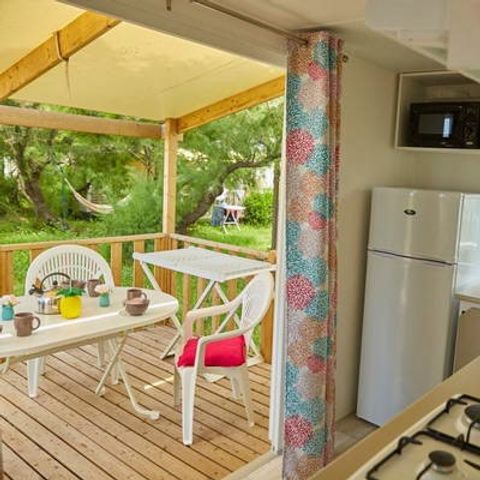 Mobile home 4 persons - Comfort XL | 2 Bedrooms | 4 Pers | Raised terrace | Air conditioning