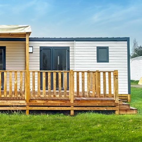 Mobile home 4 persons - Mobile-home | Comfort XL | 2 Bedrooms | 4 Pers. | Raised terrace | Air-con.