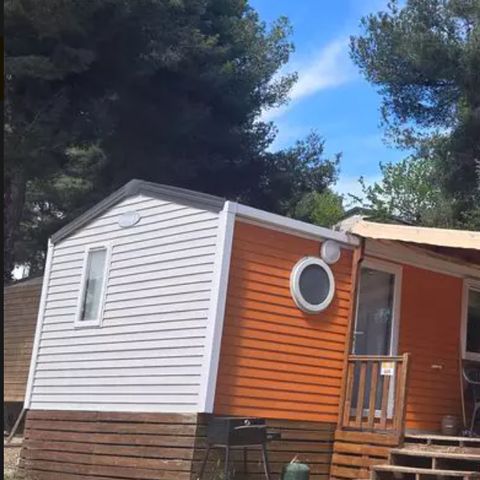 Mobile home 6 persons - Comfort | 3 Bedrooms | 6 Pers | Raised terrace | Air conditioning | TV