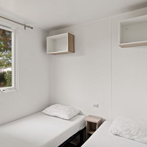 Mobile home 4 persons - Mobile-home | Premium | 2 Bedrooms | 4 Pers. | Raised terrace | 2 bathrooms | Air-con.