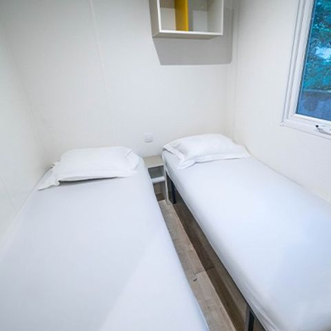 Mobile home 6 persons - Mobile-home | Comfort | 3 Bedrooms | 6 Pers. | Single terrace | Air-con.