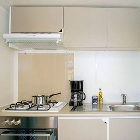 Mobile home 6 persons - Mobile-home | Comfort | 3 Bedrooms | 6 Pers. | Single terrace | Air-con.