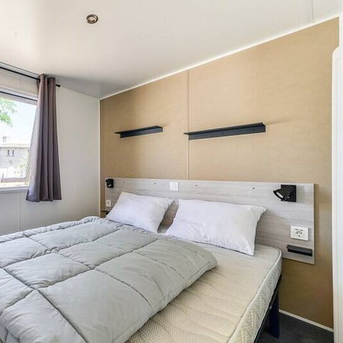 Mobile home 6 persons - Mobile-home | Premium | 3 Bedrooms | 6 Pers. | Raised terrace | Air-con.