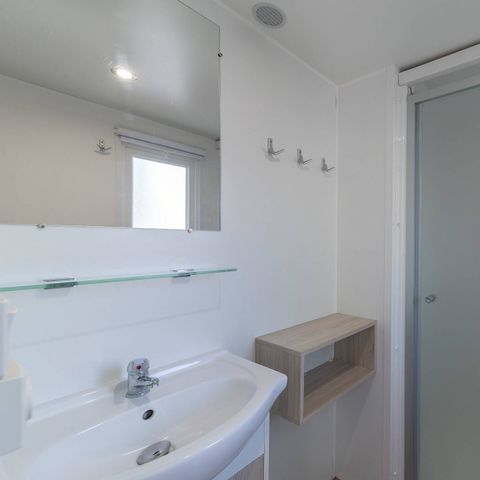 Mobile home 6 persons - Mobile-home | Premium | 3 Bedrooms | 6 Pers. | Raised terrace | Air-con.