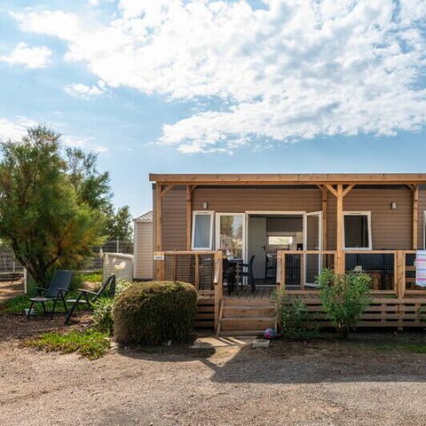 Mobile home 6 persons - Mobil-home | Premium | 3 Bedrooms | 6 Pers | Terrace Lounge | Air conditioning | TV