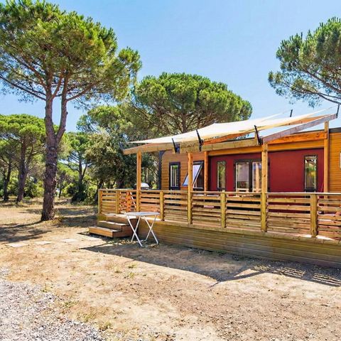 MOBILE HOME 8 people - Mobil-home | Ultimate | 3 Bedrooms | 6/8 Pers | Raised terrace | Air conditioning | TV