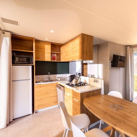 Mobile home 8 persons - Mobil-home | Ultimate | 3 Bedrooms | 6/8 Pers | Raised terrace | Air conditioning | TV