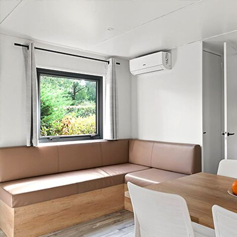 Mobile home 4 persons - Mobile-home | Premium | 2 Bedrooms | 4 Pers | Raised terrace | 2 bathrooms | Air conditioning | TV