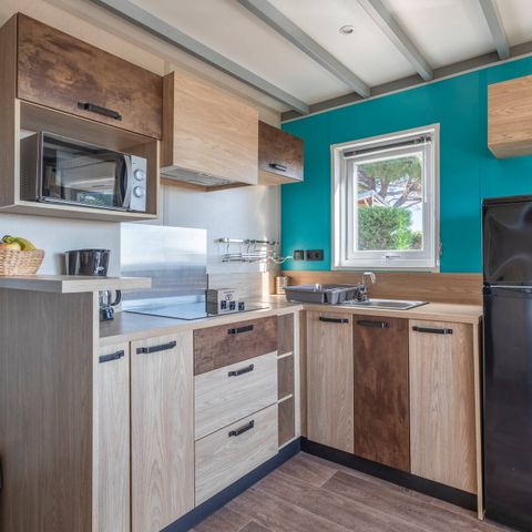 Chalet 5 persons - Chalet | Comfort | 2 Bedrooms | 5 Pers | Raised terrace | Air conditioning | TV
