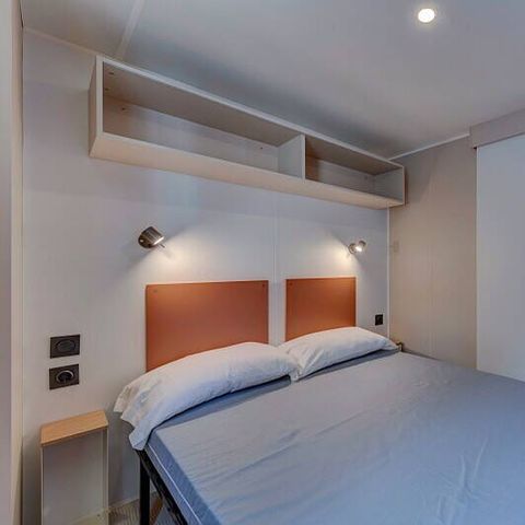 Mobile home 4 persons - Mobile-home | Comfort | 2 Bedrooms | 4 Pers. | Raised terrace | Air-con.